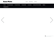 Tablet Screenshot of gunaphoto.com